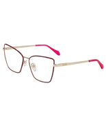 JUST CAVALLI OPTICAL VJC133 Eyeglasses LIGHT-GOLD-W-COL.PARTS-0492 57mm - €157,26 EUR