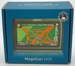 Magellan RoadMate 1420 T Portable GPS Navigator System US Canada TRAFFIC Set - £36.80 GBP