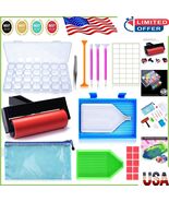 Essential 22-Piece Diamond Painting Tools Set with Lightweight Roller &amp; ... - $26.56 CAD