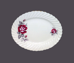 Royal Wessex | Swinnertons Red Velvet oval platter made in England. - $62.65