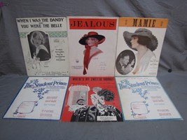 Assorted Lot of Antique 1900s Sheet Music #261 - £19.50 GBP