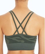 MSRP $45 Marika Olive Tiger Lemmy Sports Bra Olive Size Large - $28.43 CAD