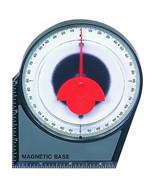 Brand New, Accurate to 0.5° Dial Gauge Angle Finder,  Magnetic Base - £7.68 GBP