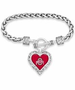 Ohio State University Bracelet - Lace Trim Heart - $24.17 CAD