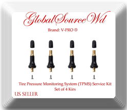 Set 4 xTire Pressure Monitoring System (TPMS) Service Kit Fits: Fiat Ford Subaru - £10.98 GBP