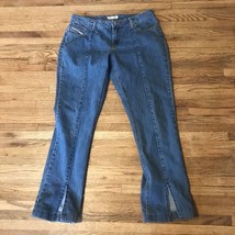 Twenty X Houston Blue Jeans Women Size 11/12, 36x34 Lowest Rise Slim Fit - £5.50 GBP