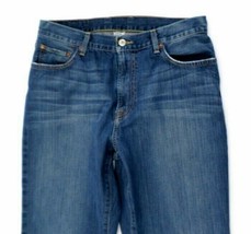 Lucky Brand Men&#39;s Blue Jeans 34x32 Straight Leg - $31.19