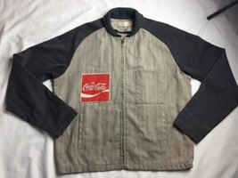 Vintage Riverside Masterbilt Label COCA-COLA Soda Pop Uniform Size 42L Jacket - £96.64 GBP