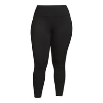 Avia Women&#39;s Plus Size 25&quot; Cropped Active Leggings with Pockets - 4X (28W-30W) - £15.72 GBP
