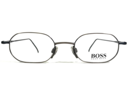 Hugo Boss HB 1540 NB Eyeglasses Frames Grey Blue Round Full Wire Rim 48-... - $65.26