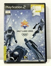 Salt Lake 2002 Winter Olympics Sony Playstation 2 Video Game PS2 sports skiing - $7.01