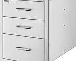 18X23 Inch Outdoor Kitchen Stainless Steel Triple Access BBQ Drawers wit... - $332.04