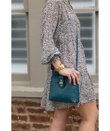 Toggle Accent Shoulder or Crossbody Bag | Full-Grain Leather | Lightweight - $112.00