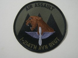 1-214th Aviation Regiment Air Assault Army Patch :KY22-6 - £7.19 GBP