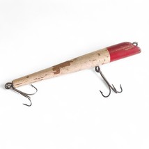 Vintage Unmarked Wooden Pencil Fishing Lure 4.25&quot;  - $9.85