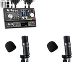 Podcast Equipment Bundle With 4 Studio Condenser Microphone - $390.99