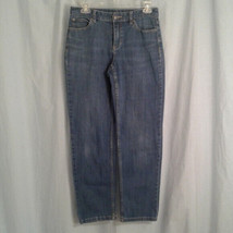 Liz Claiborne 6P denim blue jeans modern straight 6 Petite - £15.69 GBP
