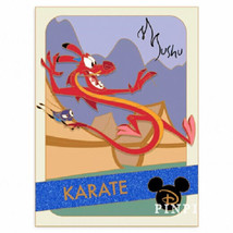 Disney Mulan DS Trading Cards Pin of the Month Karate Mushu LE 4000 Pin - £12.93 GBP