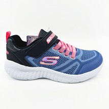 Skechers Snap Sprints Blue Pink Navy Kids Girls Sneakers - £31.42 GBP