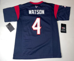 Deshaun Watson #4 Houston Texans NIKE On Field Jersey Youth Large (14/16) $75 - £9.43 GBP
