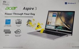 Acer 15.6&quot; 3 Laptop Intel Core i3 8GB RAM 256GB SSD Windows 11 Free Shipping  - £253.22 GBP