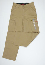 Old Navy Cargo Utility Pants 16 XL Boy Youth Elastic Waist Khaki Reinfor... - $19.79
