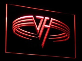 Van Halen Logo Illuminated Led Neon Sign Hang Wall Decor, Room, Craft Art  - £20.77 GBP+