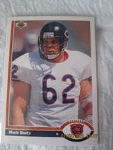 1991 Upper Deck Mark Bortz Football Cards #206 - $2.50