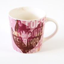 Starbucks &quot;Product of Guatemala&quot; Pink Flower Ceramic Coffee Mug Tea Cup ... - £8.74 GBP