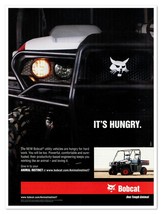 Bobcat Utility Vehicle Animal Instincts 2010 Full-Page Print Magazine Ad - £7.63 GBP