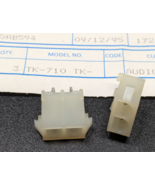 Lot of 2 NEW OEM Kenwood TK-710 810 Replacement Power Connector Jack E08... - €11,80 EUR