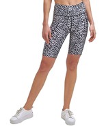 Calvin Klein Performance Women&#39;s Printed Bike Shorts Feline Black XS - £7.51 GBP