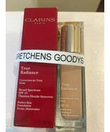 Clarins True Radiance Perfect Skin Foundation #113 Chestnut SPF 15 NIB 1... - €16,12 EUR