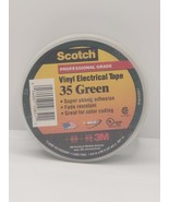 Scotch 35 Green Vinyl Electrical Tape  3/4 IN x 66 FT - £8.55 GBP