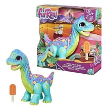 furReal Snackin' Sam The Bronto, Interactive Pets, 40+ Sounds and Reactions, Ele - $73.99