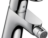 The Hansgrohe 31920001 Focus 5-Inch Tall 1 Bidet Faucet In Small Chrome. - £125.46 GBP