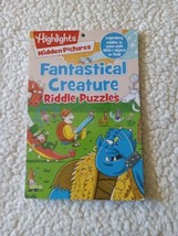 Highlights Hidden Pictures Fantastical Creature Riddle Puzzles Dragons Creative - £5.37 GBP