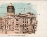 Post Office Kansas City MO Postcard PC570 - $4.99