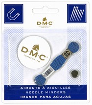 DMC Magnetic Needle Minders 2/Pkg-DMC Logo and Skein - £17.77 GBP