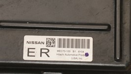 06 Nissan Pathfinder ECU ECM Computer BCM Ignition Switch W/ Key MEC70-100-B1 image 2