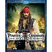 Pirates of the Caribbean: on Stranger Tides Blu-Ray + DVD Combo - £6.05 GBP