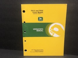 John Deere Operator&#39;s Manual F912 &amp; F932 Front Mower OMM79676 Issue l9 - £12.22 GBP