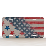 Rustic Patriotic All American American Flag Novelty License Plate - £12.06 GBP