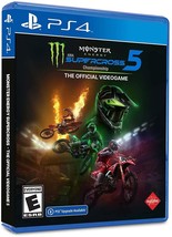 Monster Energy Supercross 5 - Sony PlayStation 4 PS4 Video Game - £46.77 GBP