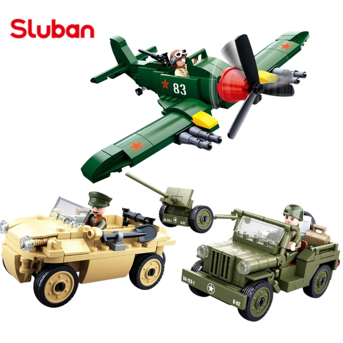 Military Ww2 World War Ii Soviet Union Il-2 Attack Plane Fighter B Weapon Boy Ai - $25.00