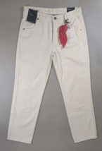 10.11 Studios Elisa Ingenue Button Fly Straight Jean Women&#39;s  26 White 3... - $41.75