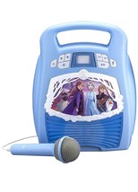 Frozen II MP3 Karaoke Machine &amp; Light Show (a) - £157.90 GBP