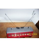 Corgi Red &amp; Gray Birney Trolley Car 4025 No Box - £26.14 GBP