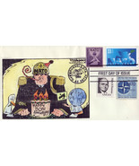 US 3354 FDC NATO 50th Anniversary hand-painted SMB Cachets ZAYIX 1223M0258 - £7.86 GBP