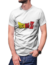Dragon Ball Z 100% Cotton White T-Shirt Tees For Men - £15.79 GBP